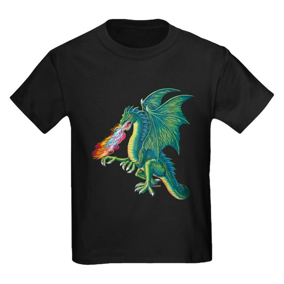 CafePress - Dragon's Lair Kids Dark T Shirt - Dark T-Shirt Kids XS-XL