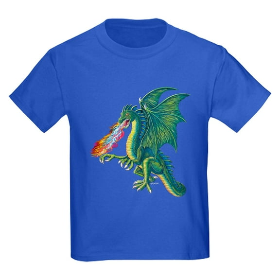 CafePress - Dragon's Lair Kids Dark T Shirt - Dark T-Shirt Kids XS-XL