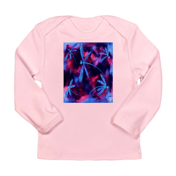 CafePress - Dragonfly Cherry Splash Long Sleeve Infant T Shirt - Long Sleeve Infant T-Shirt