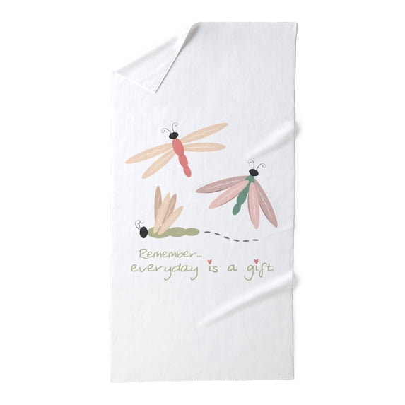 CafePress - Dragonfly Day Gift - Large Beach Towel, Soft 30"x60" Towel with Unique Design