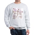 thumbnail image 1 of CafePress - Dragonfly Daydream Sweatshirt - Crew Neck Sweatshirt, 1 of 4