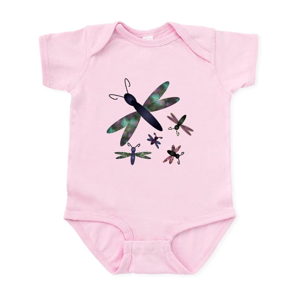 CafePress - Dragonfly Infant Bodysuit - Baby Light Bodysuit, Size Newborn - 24 Months