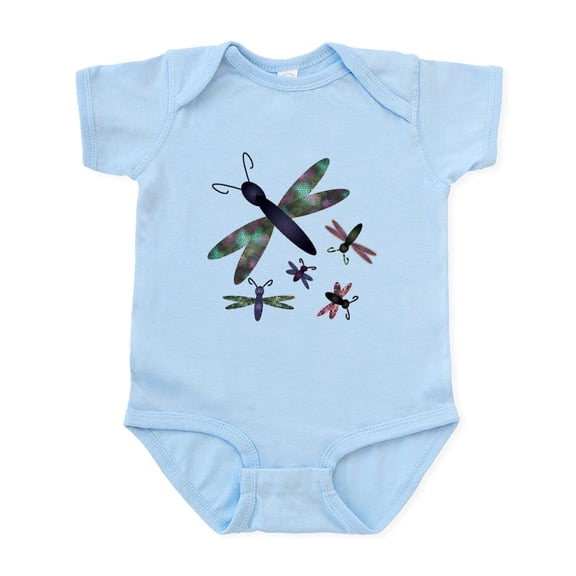 CafePress - Dragonfly Infant Bodysuit - Baby Light Bodysuit, Size Newborn - 24 Months