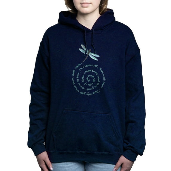 CafePress - Dragonfly Rule Of Three - Pullover Hoodie, Classic & Comfortable Hooded Sweatshirt