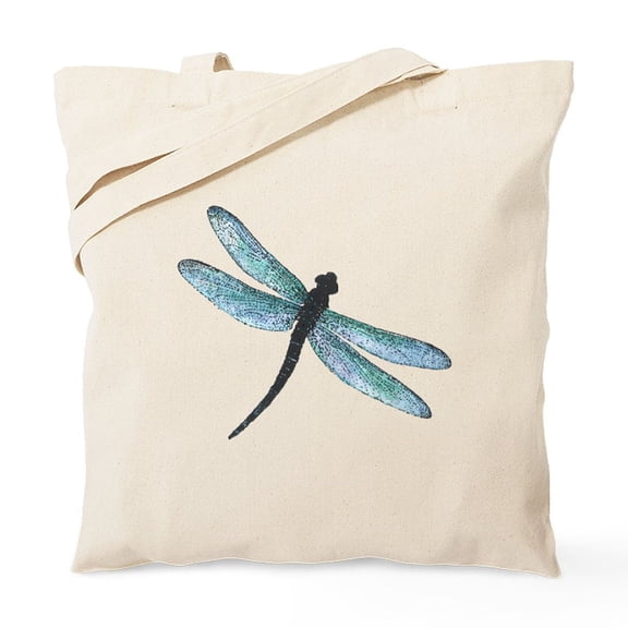 CafePress - Dragonfly Tote Bag - Unisex Canvas Tote Bag, Beige, 1-Piece