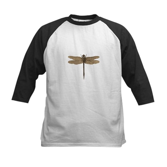 CafePress - Dragonfly Vintage Baseball Jersey - Kids Cotton Baseball Jersey, 3/4 Sleeve Shirt