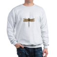 thumbnail image 1 of CafePress - Dragonfly Vintage Sweatshirt - Crew Neck Sweatshirt, 1 of 4