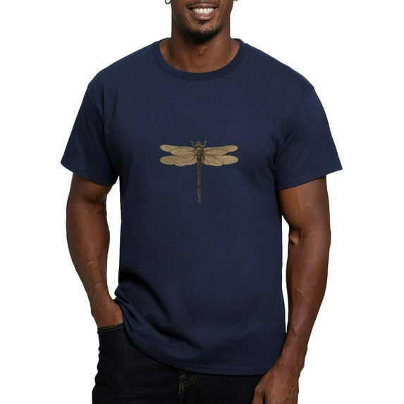 CafePress - Dragonfly Vintage T Shirt - Men's Fitted T-Shirt