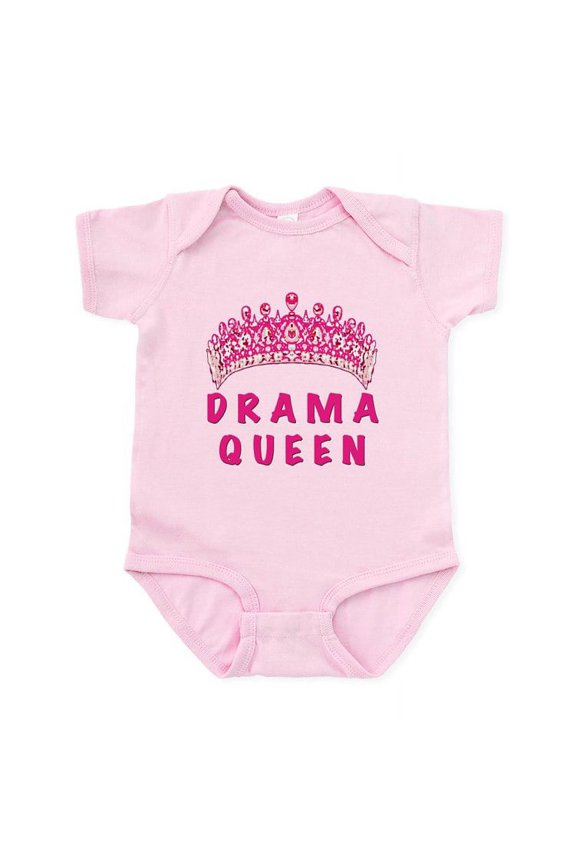 - Drama Queen Infant Bodysuit - Baby Light Bodysuit, Size Newborn - 24 Months
