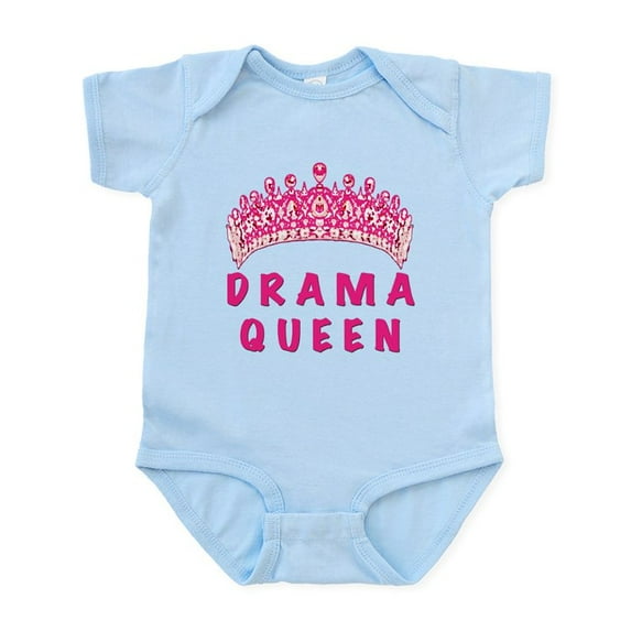 CafePress - Drama Queen Infant Bodysuit - Baby Light Bodysuit, Size Newborn - 24 Months