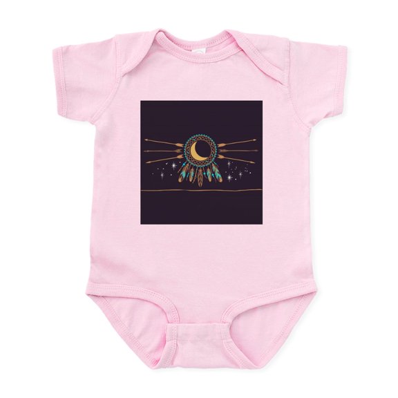 CafePress - Dreamcatcher Moon Infant Bodysuit - Baby Light Bodysuit, Size Newborn - 24 Months