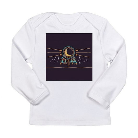 CafePress - Dreamcatcher Moon Long Sleeve Infant T Shirt - Long Sleeve Infant T-Shirt