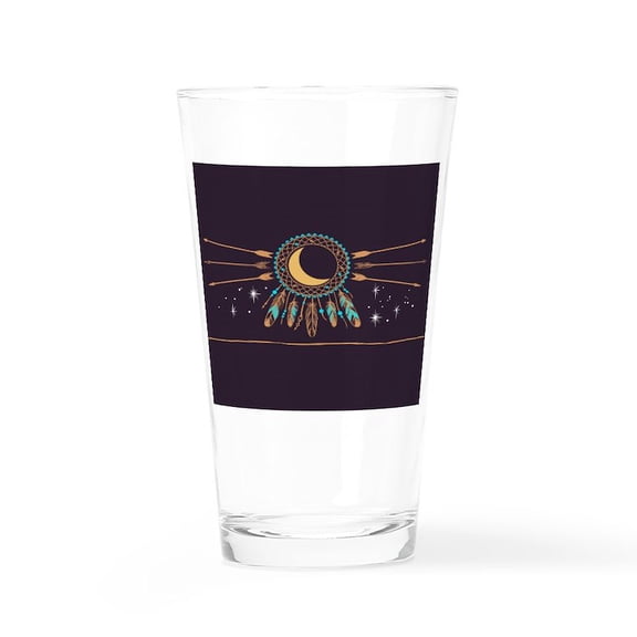 CafePress - Dreamcatcher Moon - Pint Glass, Drinking Glass, 16 oz. CafePress