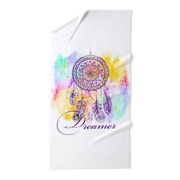 CafePress - Dreamer Dream Catcher - Large Beach Towel, Soft 30"x60" Towel with Unique Design