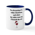 thumbnail image 1 of CafePress - Dreaming Of A White Christmas - 11 oz Ceramic Mug - Novelty Coffee Tea Cup, 1 of 4