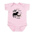 thumbnail image 1 of CafePress - Dressage Movements Trio Baby Light Bodysuit - Baby Light Bodysuit, Size Newborn - 24 Months, 1 of 4