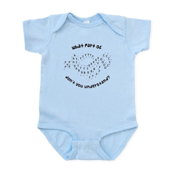 CafePress - Drill Chart Marching Band Infant Bodysuit - Baby Light Bodysuit, Size Newborn - 24 Months