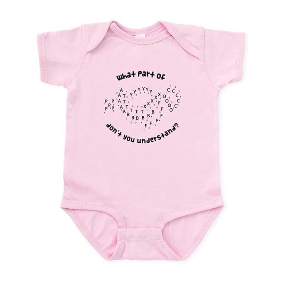 CafePress - Drill Chart Marching Band Infant Bodysuit - Baby Light Bodysuit, Size Newborn - 24 Months