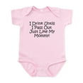 thumbnail image 1 of CafePress - Drink Untill I Pass Out Like Infant Bodysuit - Baby Light Bodysuit, Size Newborn - 24 Months, 1 of 4