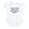 thumbnail image 1 of CafePress - Drink Untill Ipass Out Like D Infant Bodysuit - Baby Light Bodysuit, Size Newborn - 24 Months, 1 of 4