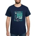 thumbnail image 1 of CafePress - Drink Wine And Pet My Cat T Shirt - Men's Classic Graphic Cotton T-Shirt, 1 of 4