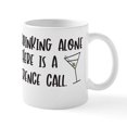 thumbnail image 1 of CafePress - Drinking Conference Call - 11 oz Ceramic Mug - Novelty Coffee Tea Cup, 1 of 6