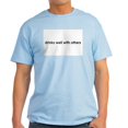 thumbnail image 1 of CafePress - Drinks Well With Others Light T Shirt - Men's Classic Graphic T-Shirt, 1 of 4