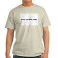 thumbnail image 1 of CafePress - Drinks Well With Others Light T Shirt - Men's Classic Graphic T-Shirt, 1 of 4