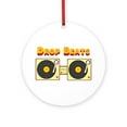 thumbnail image 1 of CafePress - Drop Beats -  Round Wood Ornament 4", 1 of 2
