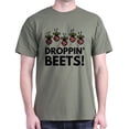 thumbnail image 1 of CafePress - Droppin' Beets! Dark T Shirt - Men's Classic Graphic Cotton T-Shirt, 1 of 4