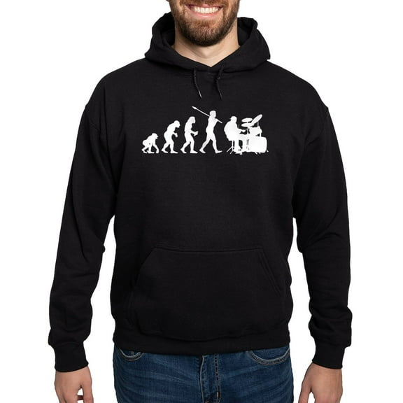 CafePress - Drummer Hoodie (Dark) - Pullover Hoodie, Classic, Comfortable Hooded Sweatshirt