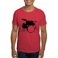 thumbnail image 1 of CafePress - Drums Dark T Shirt - Men's Classic Graphic Cotton T-Shirt, 1 of 4