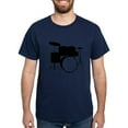 thumbnail image 1 of CafePress - Drums Dark T Shirt - Men's Classic Graphic Cotton T-Shirt, 1 of 4
