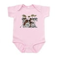 thumbnail image 1 of CafePress - Drums01 Body Suit - Baby Light Bodysuit, Size Newborn - 24 Months, 1 of 4