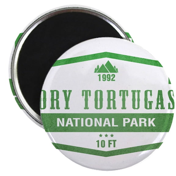 CafePress - Dry Tortugas National Park, Florida Magnets - 2.25" Round Magnet, Refrigerator Magnet, Button Magnet Style