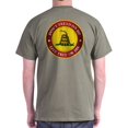 thumbnail image 1 of CafePress - Dtom Gadsden Flag (Logo) Dark T Shirt - Men's Classic Graphic Cotton T-Shirt, 1 of 4