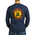 thumbnail image 1 of CafePress - Dtom Gadsden Flag (Logo) Long Sleeve Dark T Shirt - Long Sleeve Dark T-Shirt, 1 of 4