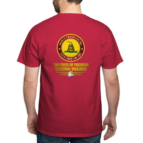 CafePress - (Dtom) The Price Of Freedom Dark T Shirt - Men's Classic Graphic Cotton T-Shirt