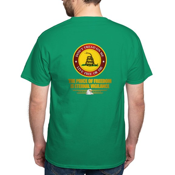 CafePress - (Dtom) The Price Of Freedom Dark T Shirt - Men's Classic Graphic Cotton T-Shirt