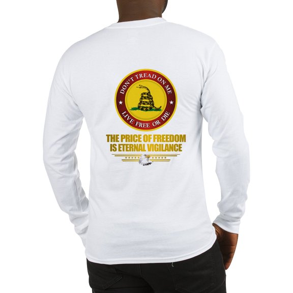 CafePress - (Dtom) The Price Of Freedom Long Sleeve T Shirt - Unisex Cotton Long Sleeve T-Shirt