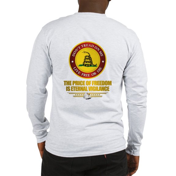 CafePress - (Dtom) The Price Of Freedom Long Sleeve T Shirt - Unisex Cotton Long Sleeve T-Shirt