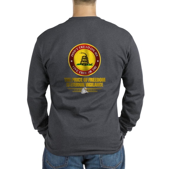 CafePress - (Dtom) The Price Of Long Sleeve Dark T Shirt - Long Sleeve Dark T-Shirt