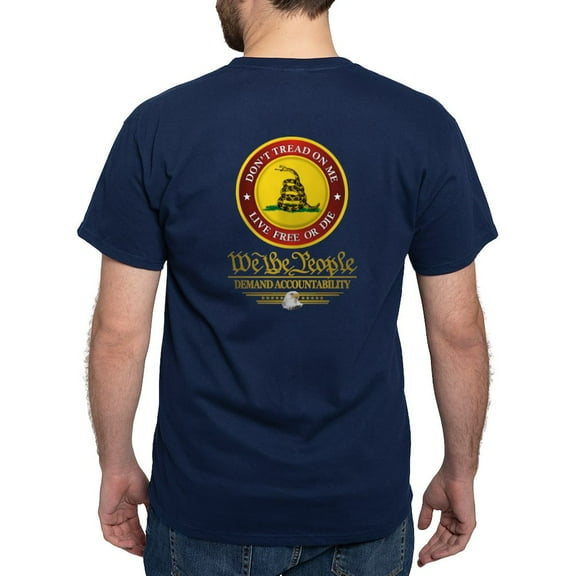 CafePress - Dtom We The People Dark T Shirt - Men's Classic Graphic Cotton T-Shirt