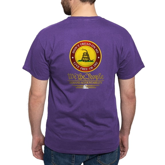 CafePress - Dtom We The People Dark T Shirt - Men's Classic Graphic Cotton T-Shirt
