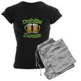 thumbnail image 1 of CafePress - Dublin Down Women's Dark Pajamas - Women's Short Sleeve Print T-Shirt and Pants Dark Cotton Pajama Set, 1 of 7