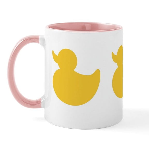 CafePress - Duck Duck Gray Duck Mug - 11 oz Ceramic Mug - Novelty Coffee Tea Cup