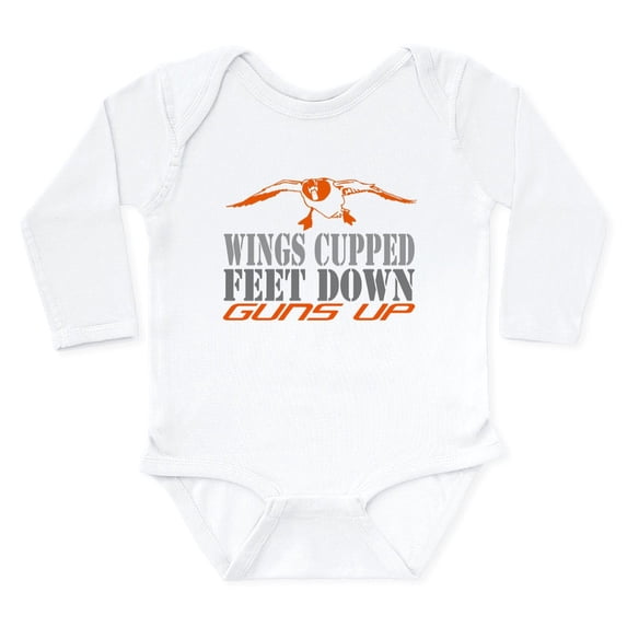 CafePress - Duck Hunter Body Suit - Long Sleeve Cotton Baby Bodysuit