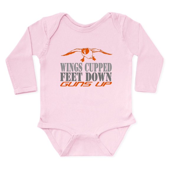 CafePress - Duck Hunter Body Suit - Long Sleeve Cotton Baby Bodysuit