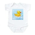 thumbnail image 1 of CafePress - Duck In Bubbles Body Suit - Baby Light Bodysuit, Size Newborn - 24 Months, 1 of 4