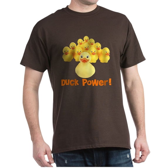 CafePress - Duck Power! T Shirt - Men's Classic Graphic Cotton T-Shirt